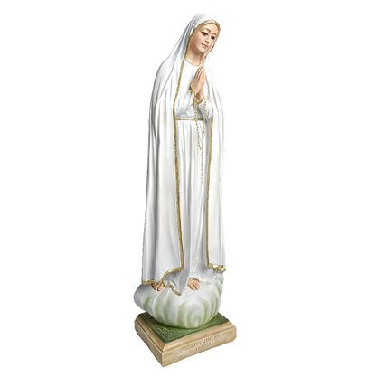 Imagem de Nossa Senhora de Fátima de Resina Nacional - 65 cm