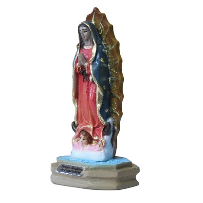 Imagem de Nossa Senhora de Guadalupe de Resina Nacional - 9 cm