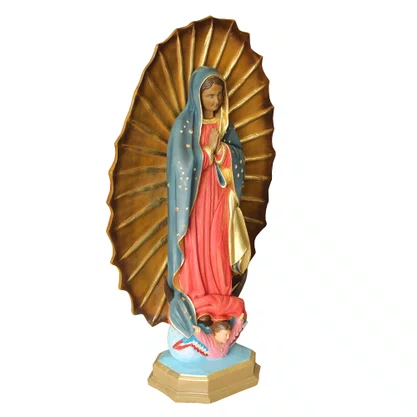 Imagem de Nossa Senhora de Guadalupe de Resina Nacional - 1,20Mt