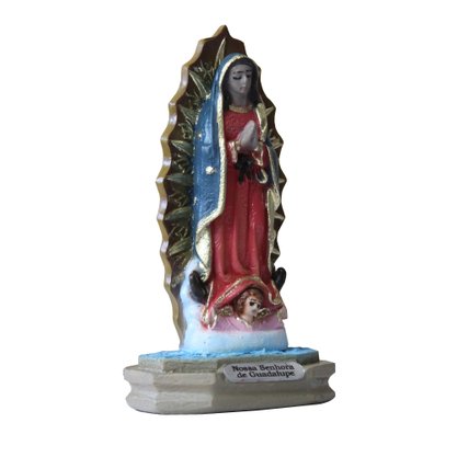 Imagem de Nossa Senhora de Guadalupe de Resina Nacional - 9 cm