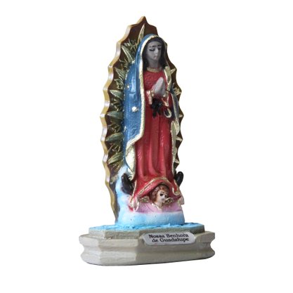 Imagem de Nossa Senhora de Guadalupe de Resina Nacional - 9 cm