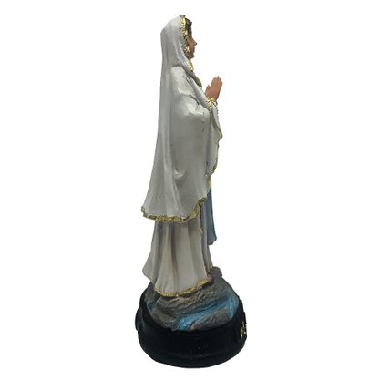 Imagem de Nossa Senhora de Lourdes de Resina Nacional -  14 cm