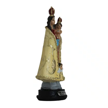 Imagem de Nossa Senhora de Nazaré de Resina Nacional - 12 cm