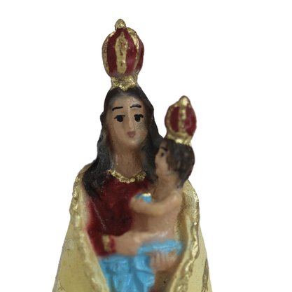 Imagem de Nossa Senhora de Nazaré de Resina Nacional - 12 cm