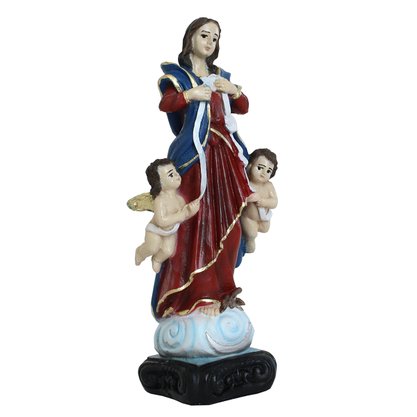 Imagem de Nossa Senhora Desatadora dos Nós de Resina Nacional - 20 cm