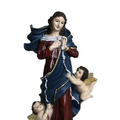 Imagem de Nossa Senhora Desatadora dos Nós de Resina Nacional - 31 cm