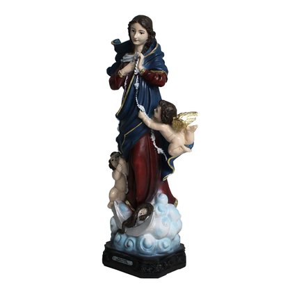 Imagem de Nossa Senhora Desatadora dos Nós de Resina Nacional - 31 cm