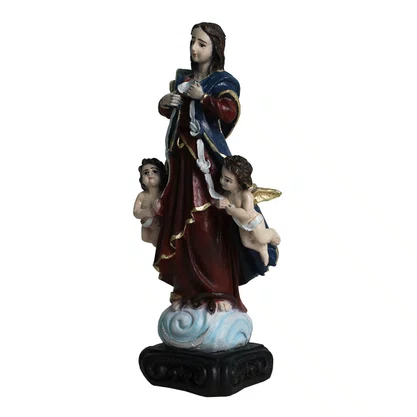 Imagem de Nossa Senhora Desatadora dos Nós de Resina Nacional - 20 cm