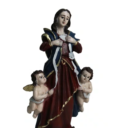 Imagem de Nossa Senhora Desatadora dos Nós de Resina Nacional - 20 cm