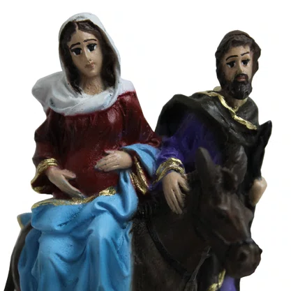 Imagem de Nossa Senhora Desterro de Resina Nacional - 11 cm