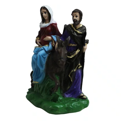 Imagem de Nossa Senhora Desterro de Resina Nacional - 11 cm