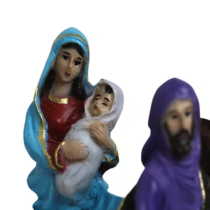 Imagem de Nossa Senhora Desterro de Resina Nacional - 15 cm