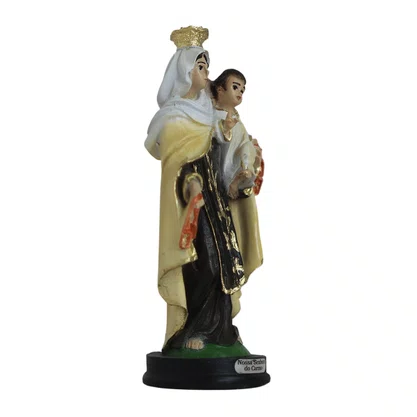 Imagem de Nossa Senhora do Carmo de Resina Nacional - 12 cm