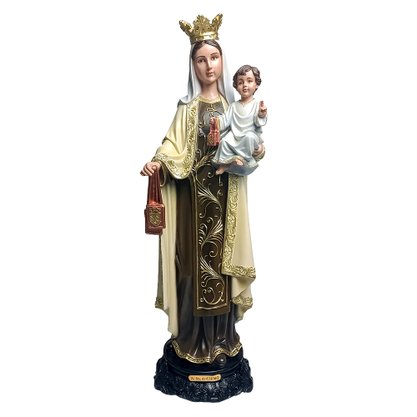 Imagem de Nossa Senhora do Carmo de Resina Nacional - 63 cm