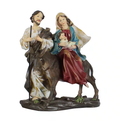 Imagem de Nossa Senhora do Desterro de Resina Importada - 19 cm