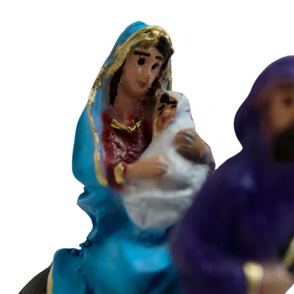 Imagem de Nossa Senhora do Desterro Resina Nacional - 7 cm 