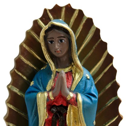 Imagem de Nossa Senhora do Guadalupe de Resina Nacional - 14 cm