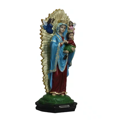 Imagem de Nossa Senhora do Perpétuo do Socorro de Resina Nacional - 20 cm