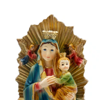 Imagem de Nossa Senhora do Perpétuo Socorro de Resina Importada - 20cm