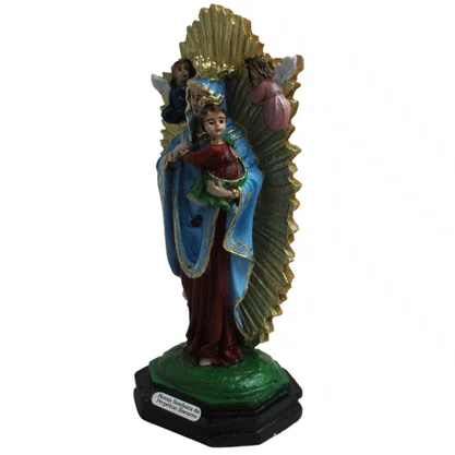 Imagem de Nossa Senhora do Perpétuo Socorro de Resina Nacional - 15 cm
