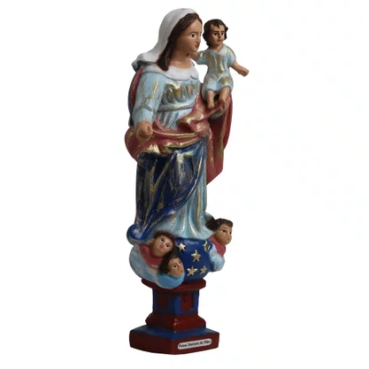 Imagem de Nossa Senhora do Pilar de Resina Nacional - 20 cm