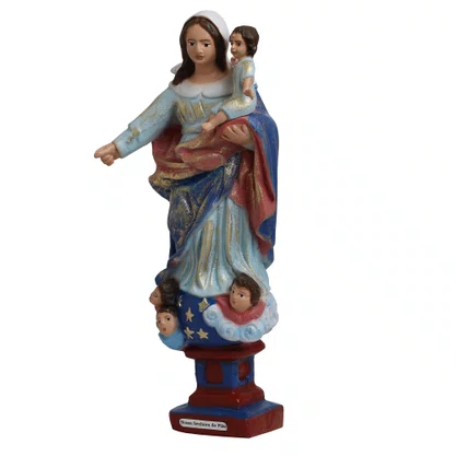 Imagem de Nossa Senhora do Pilar de Resina Nacional - 20 cm