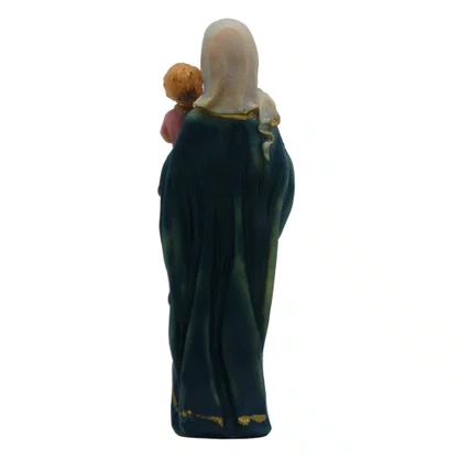 Imagem de Nossa Senhora do Rosário de Resina Importada - 10 cm