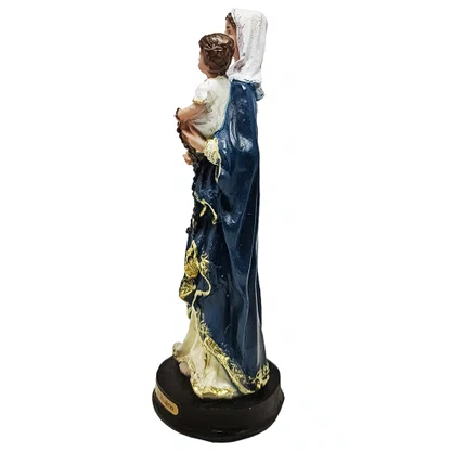 Imagem de Nossa Senhora do Rosário de Resina Nacional - 16cm