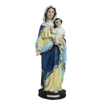 Imagem de Nossa Senhora do Rosário de Resina Nacional - 31cm