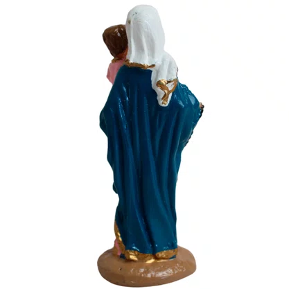 Imagem de Nossa Senhora do Rosário Resina Nacional - 7 cm