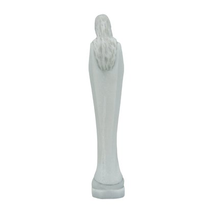 Imagem de Nossa Senhora do Silêncio de Mármore - 18 cm