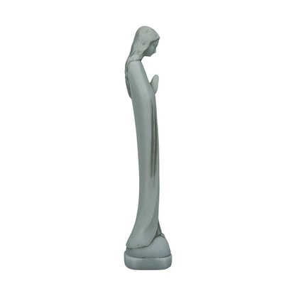 Imagem de Nossa Senhora do Silêncio de Mármore - 18 cm