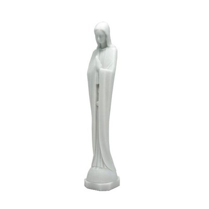 Imagem de Nossa Senhora do Silêncio de Mármore - 18 cm