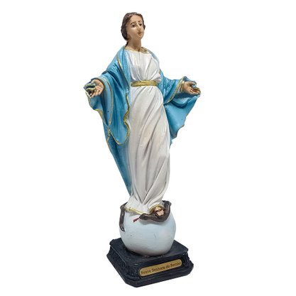 Imagem de Nossa Senhora do Sorriso de Resina Nacional - 20 cm