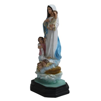 Imagem de Nossa Senhora dos Navegantes de Resina Nacional - 14 cm