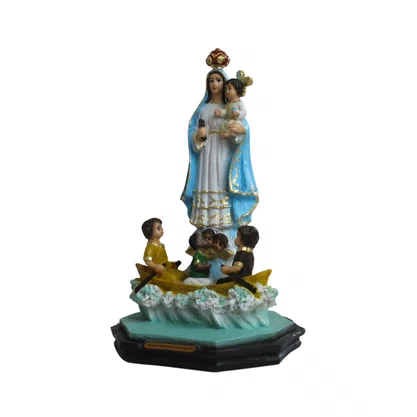 Imagem de Nossa Senhora dos Navegantes de Resina Nacional - 20 cm