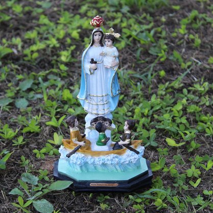 Imagem de Nossa Senhora dos Navegantes de Resina Nacional - 20 cm