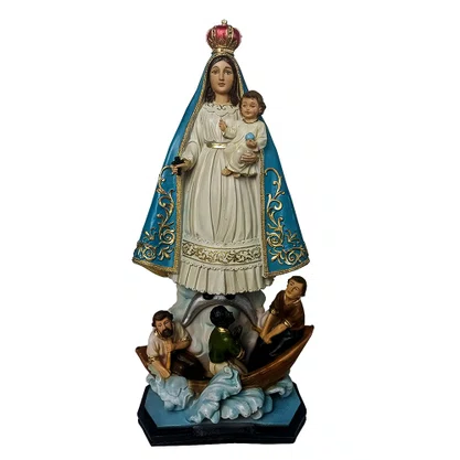 Imagem de Nossa Senhora dos Navegantes de Resina Nacional - 40 cm