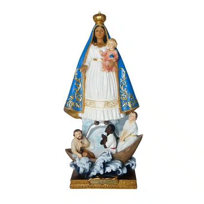 Imagem de Nossa Senhora dos Navegantes Resina Importada - 40 cm