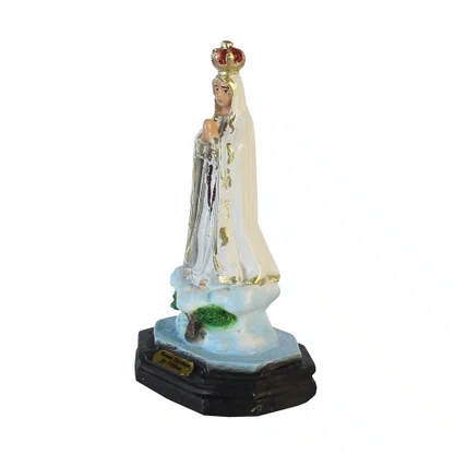Imagem de Nossa Senhora Fátima de Resina Nacional - 12 cm