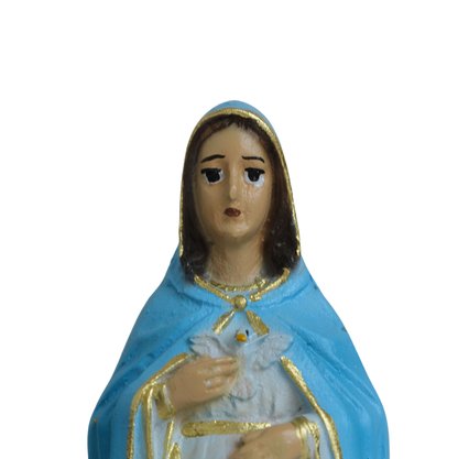 Imagem de Nossa Senhora Grávida de Resina Nacional - 15 cm