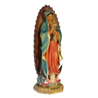 Imagem de Nossa Senhora Guadalupe de Resina Importada - 32 cm