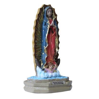 Imagem de Nossa Senhora Guadalupe de Resina Nacional - 11 cm