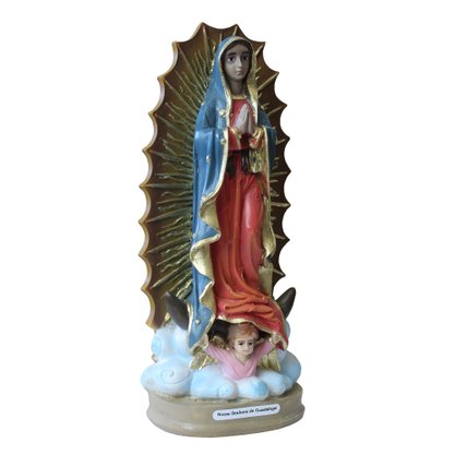 Imagem de Nossa Senhora Guadalupe de Resina Nacional - 20 cm