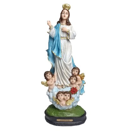 Imagem de Nossa Senhora Imaculada Conceição de Resina Nacional - 28 cm