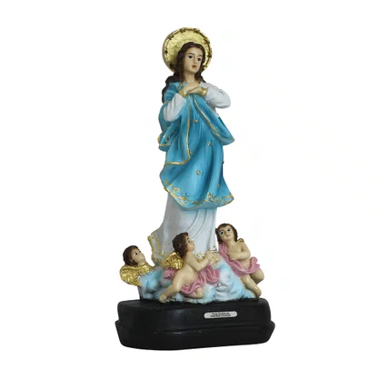 Imagem de Nossa Senhora Imaculada Conceição de Resina Nacional - 28 cm