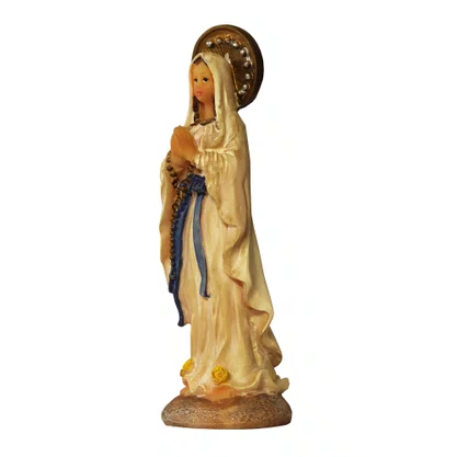 Imagem de Nossa Senhora Lourdes de Resina Importada - 10 cm