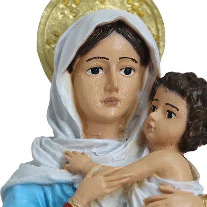 Imagem de Nossa Senhora Mãe Rainha Busto de Resina Nacional - 18 cm
