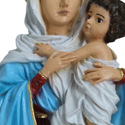 Imagem de Nossa Senhora Mãe Rainha Busto de Resina Nacional - 18 cm