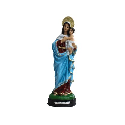 Imagem de Nossa Senhora Mãe Rainha de Resina Nacional - 20 cm